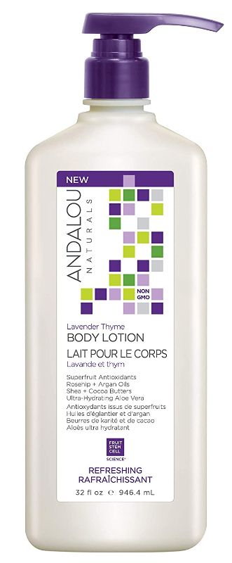 Photo 1 of Andalou Naturals Lavender Thyme Refreshing Body Lotion, 32 Ounce
