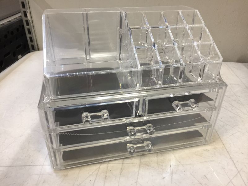 Photo 2 of  Clear Makeup Organizer