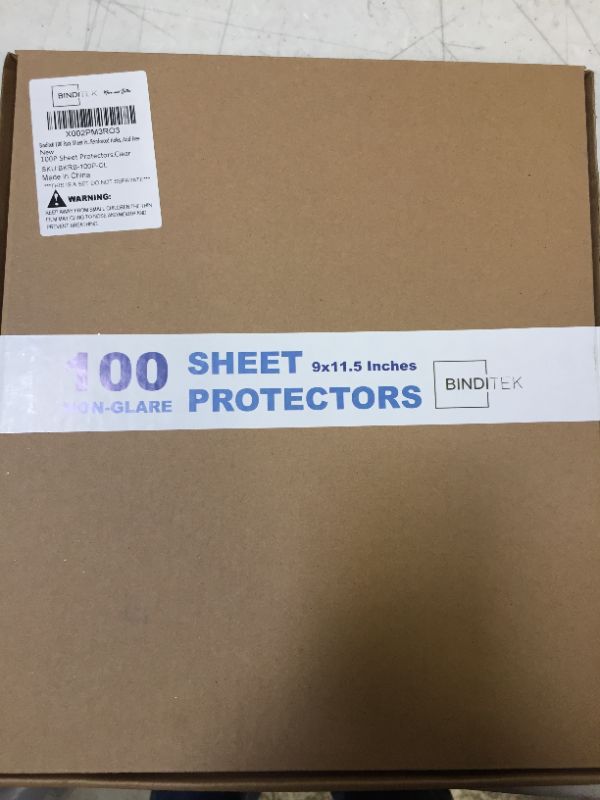 Photo 1 of 100 pack sheet protectors