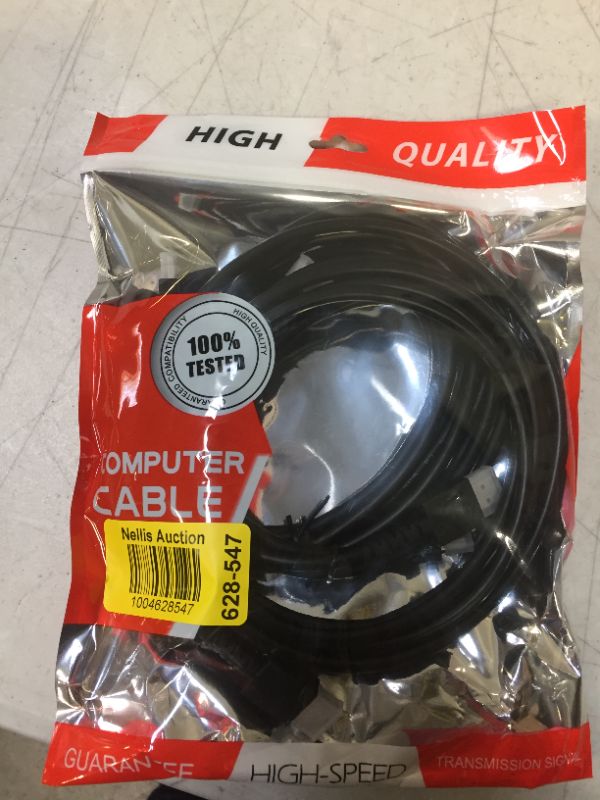 Photo 1 of Computer cable 3 pack, 3.3ft 6.6ft 10ft