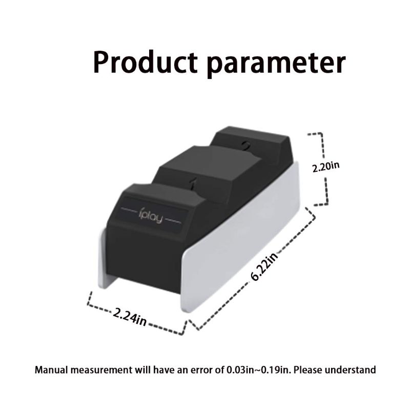 Photo 1 of Charging Dock Station Compatible with PS5 controllers, Factory sealed 