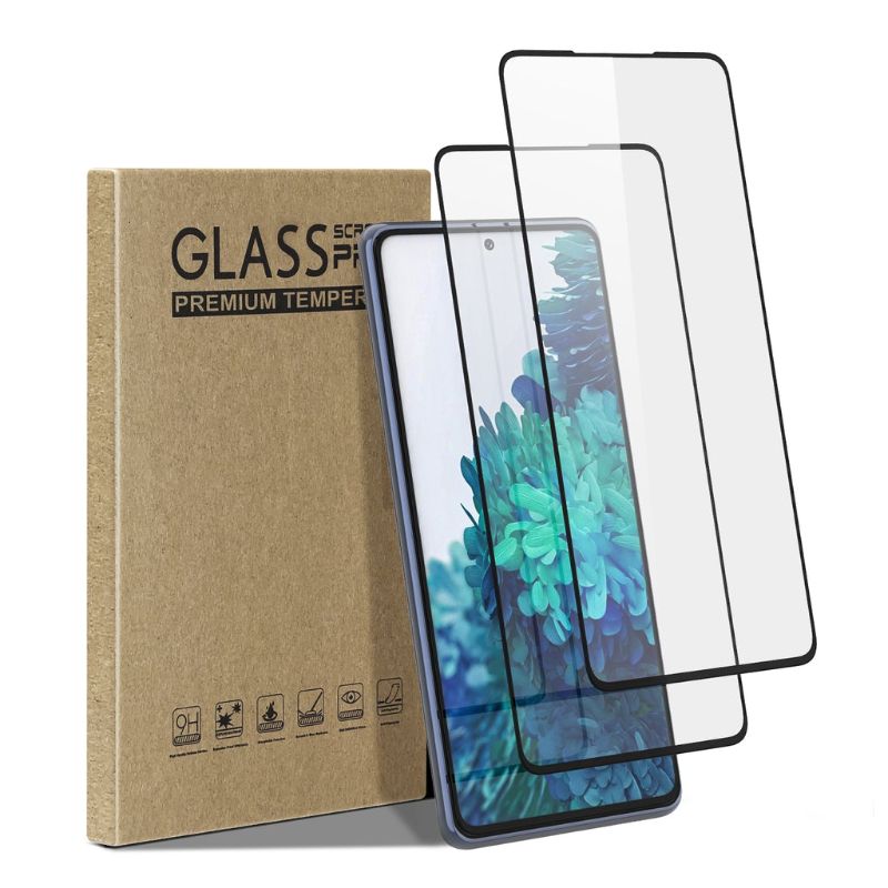 Photo 1 of [2 Pack] Tempered Glass Screen Protector for Samsung Galaxy S20