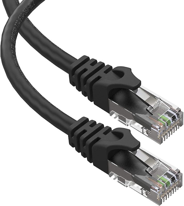 Photo 1 of CAT6 Ethernet Cable, 40 ft - LAN, UTP (12.1 Meters) CAT 6, RJ45, Network, Patch, Internet Cable - 40 Feet
