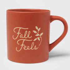 Photo 1 of 16oz Stoneware Fall Feels Mug - Threshold 2 pack 