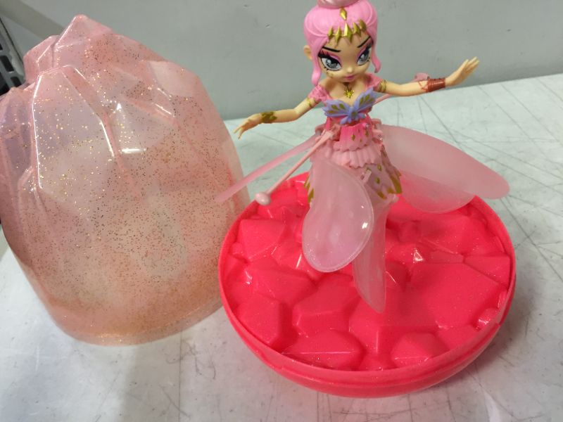 Photo 2 of Hatchimals Pixies, Crystal Flyers Pink Magical Flying Pixie Toy, Girl Toys, Girls Gifts for Ages 6 and up
