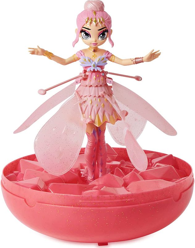 Photo 1 of Hatchimals Pixies, Crystal Flyers Pink Magical Flying Pixie Toy, Girl Toys, Girls Gifts for Ages 6 and up
