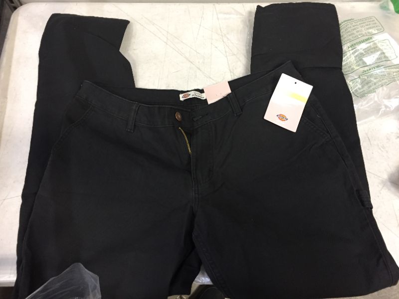 Photo 2 of Dickies Women's Slim Straight Stretch Duck Carpenter Pant size 12