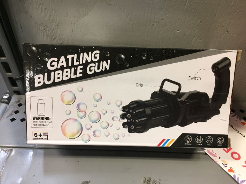 Photo 3 of gatling bubble gun 