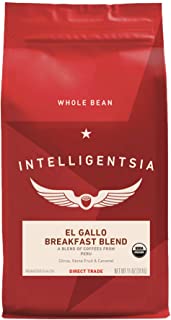 Photo 1 of Intelligentsia Organic El Gallo Breakfast Blend Coffee 12 oz. Bag bb 9/21