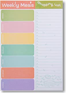 Photo 1 of Essential 7x10 Inches Planning Pad for Fridge, Daily Planner Notepad (Week Meal Pad - 52 Sheets) 3 PADS