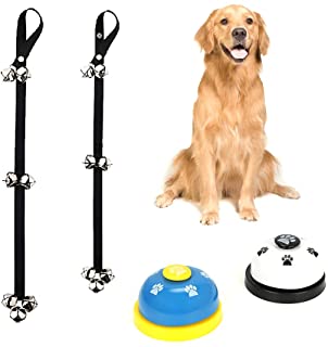 Photo 1 of 2 Pack Pet Call Bell Dog Toys IQ Training Dog Cat Meal Feeding Ringer Educational Toy Puppy Pets Toys