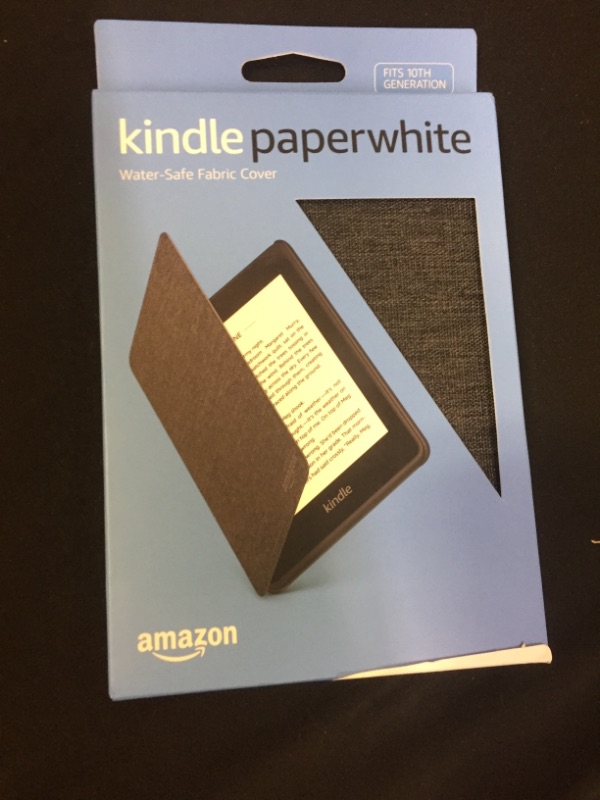 Photo 2 of KINDLE PAPERWHITE WATER SAFE FABRIC COVER (MINOR DAMAGES TO BOX)