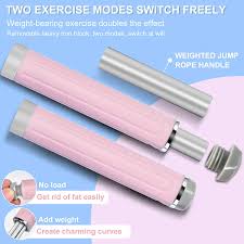 Photo 1 of AFORFU JUMP ROPE WEIGHTED HANDLE WORKOUT JUMPING ROPE
