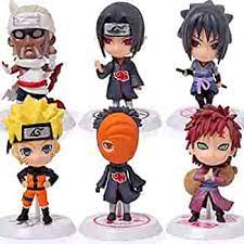 Photo 1 of 6 PCS ANIME CAKE TOPPERS OF 6 ACTION FIGURE TOYS (BRAND NEW)