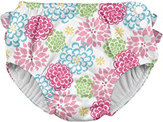 Photo 1 of i play. by green sprouts Girls' Ruffle Snap Reusable Absorbent Swimsuit Diaper SIZE 24 MONTHS