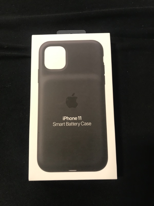 Photo 2 of Apple Smart Battery Case with Wireless Charging (for iPhone 11) - Black (BRAND NEW, UNOEPEND)