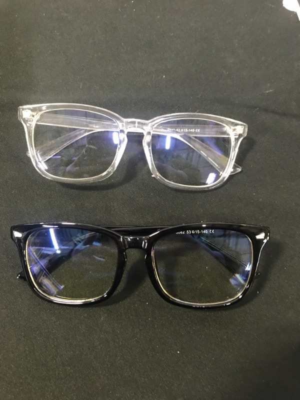 Photo 1 of BLUE LIGHT BLOCKING GLASSES 2 PACK