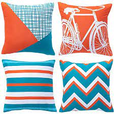 Photo 1 of 20x20 INCH THROW PILLOW COVERS SET OF 4