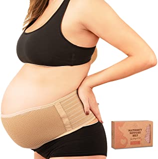 Photo 1 of Maternity Belly Band for Pregnancy - Soft & Breathable Pregnancy Belly Support Belt - Pelvic Support Bands 