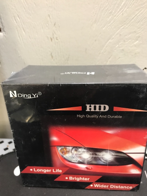 Photo 2 of NDINGYI A PAIR D1S/D1R 6000K XENON HID REPLACEMENT BULB DIAMOND WHITE METAL STENTS BASE CAR HEADLIGHT LAMPS HEAD LIGHTS 35W FOR 6614466140