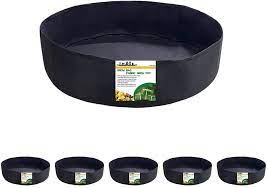 Photo 1 of 10 Gallon Round Garden Raised Planting Bed, Fabric Raised Garden Bed Planter Container Heavy Duty Thickened Non 5 PACK 