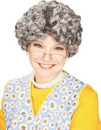 Photo 1 of Forum Novelties Women's Yo Momma Curly Costume Wig (MAJOR DAMAGES TO PACKAGING)