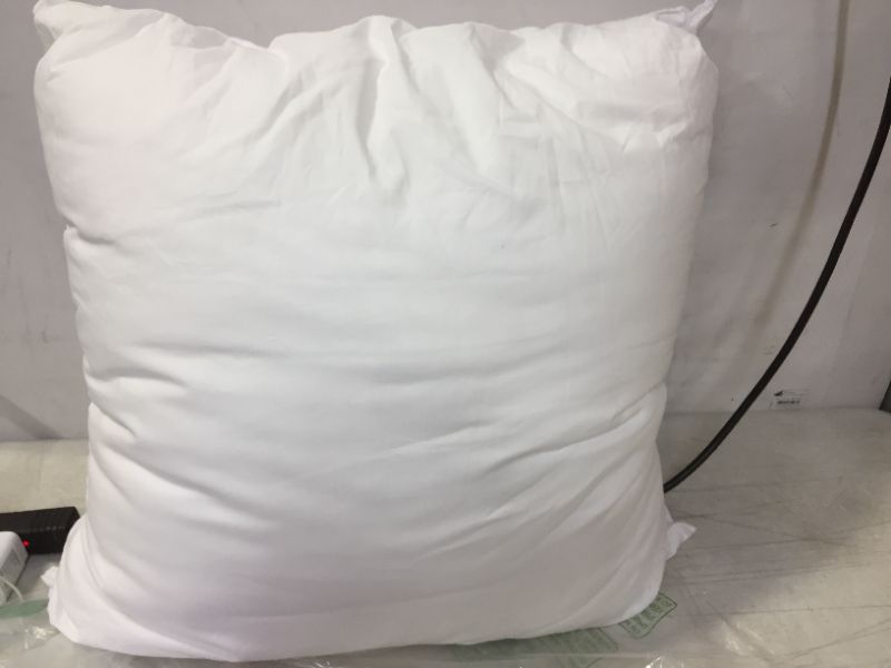 Photo 3 of 
Foamily 12 x 20 Premium Hypoallergenic Lumbar Throw Pillow Insert Sham Square Form Polyester