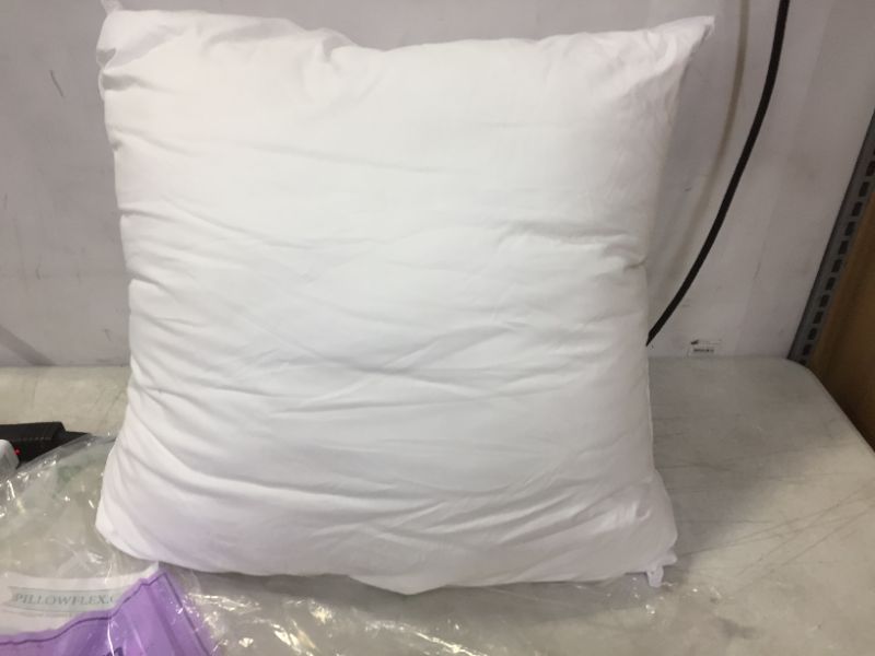 Photo 2 of 
Foamily 12 x 20 Premium Hypoallergenic Lumbar Throw Pillow Insert Sham Square Form Polyester