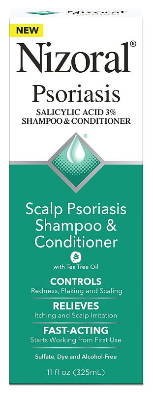 Photo 1 of Nizoral Psoriasis Shampoo & Conditioner for Scalp Psoriasis - 11 fl oz
