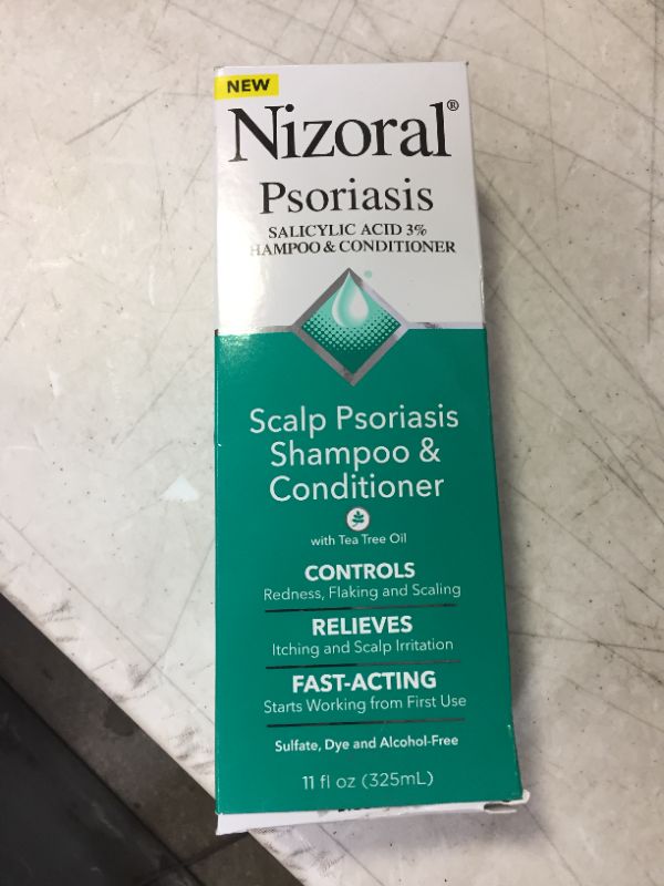 Photo 2 of Nizoral Psoriasis Shampoo & Conditioner for Scalp Psoriasis - 11 fl oz
