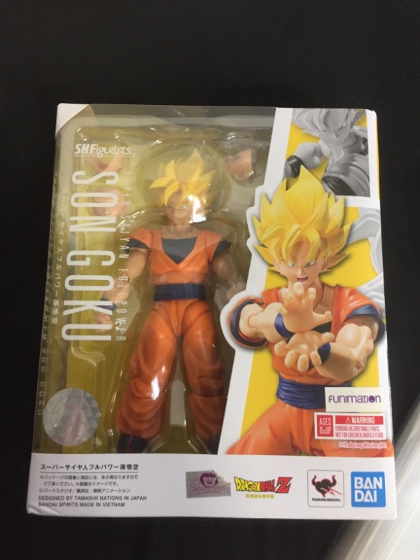 Photo 2 of Bandai Dragon Ball Z Son Goku a Saiyan Raised on Earth 5.5 Inch Figure