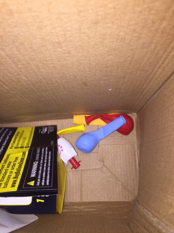 Photo 1 of Ontel Balloon Zoom Balloon-Powered Flying & Racing Set, Ages 3+ , Blue
