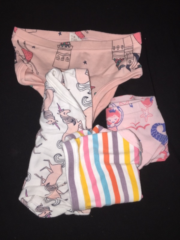 Photo 1 of 4PK TODDLER GIRLS UNDERWEAR, SIZE 3T-4T