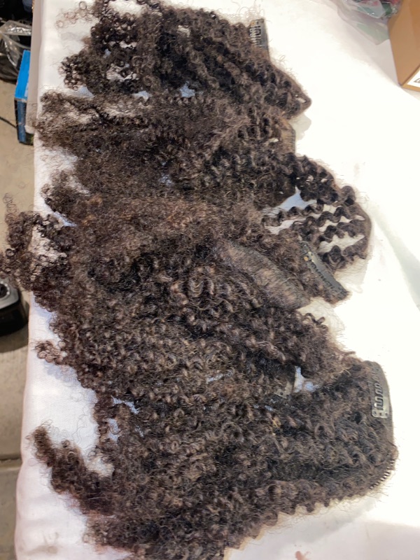 Photo 1 of 6PC KINKY CURLY HAIR CLIPS 7"