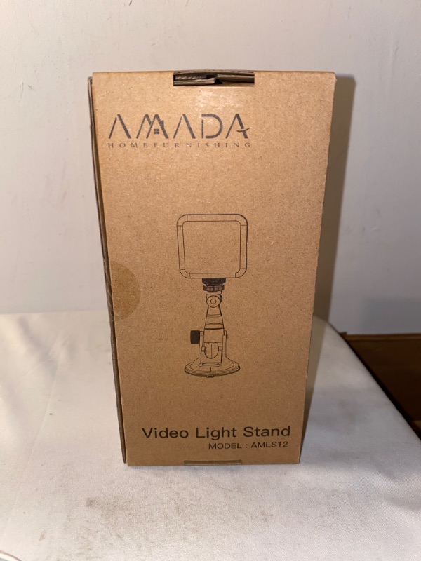 Photo 2 of Amada Video Conference Lighting Kit, Laptop Adjustable Webcam Lighting with Suction Cup for Photography, Zoom Meeting, Live Streaming, Self Broadcasting, Video Recording-AMLS12, FACTORY SEALED 