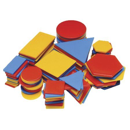 Photo 1 of  School Smart Attribute Block, Set of 120 Pieces