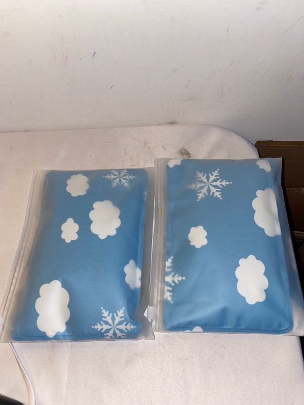 Photo 2 of 2PC LOT
Ice Pack for Lunch Boxes - Reusable Round Cold Packs - Keeps Food Cold – Cool Print Bag Designs - Great for Kids or Adults Lunchbox and Cooler (Type H), 2 COUNT