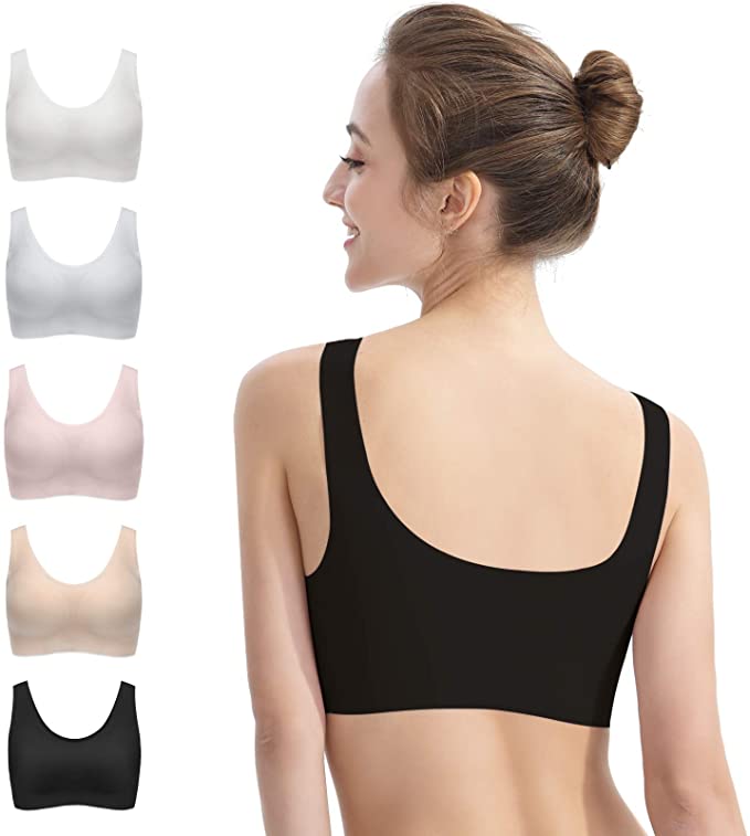 Photo 1 of HaloVa Bras for Women, Comfort Wireless Bra with Removable Pads, SIZE M
