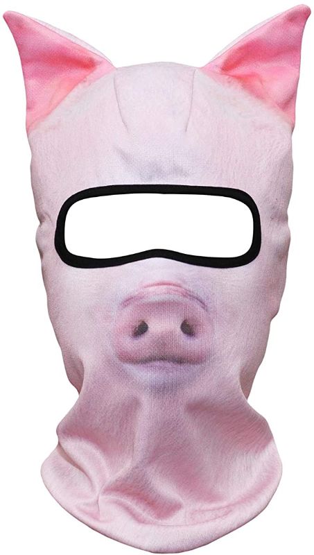 Photo 1 of WPTCAL 3D Animal Ears Balaclava Full Face Mask for Raves, Ski, Music Festivals, Party Men and Women Outdoor Activities