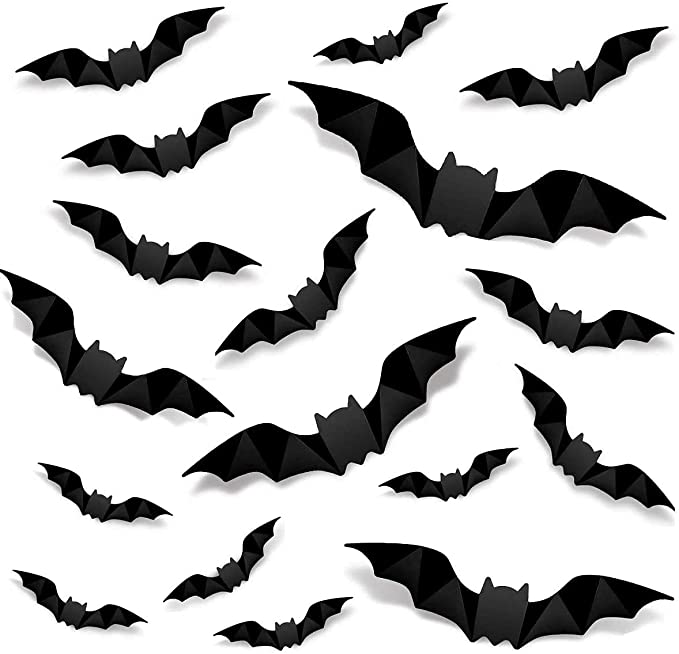 Photo 1 of 2PC LOT
Halloween Decorations 3D Bat Decorations,80PCS DIY Scary Window Bats Window Decal Window Stickers ,Halloween Party Decoration Supplies

Halloween Decorations Ghost Windsocks, 34 Inch Windsocks Outdoor Hanging Halloween Ghost Decor, Flag WindSocks 