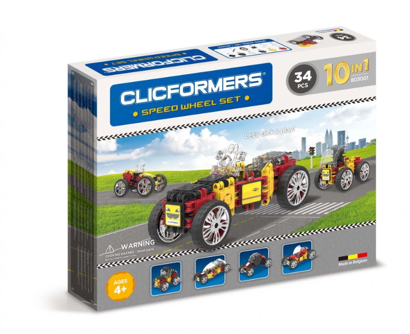 Photo 1 of CLICFORMERS Speed Wheel Set 34 PCS