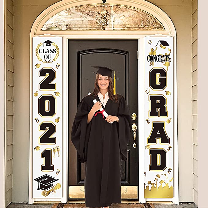 Photo 1 of 3PC LOT
GAHOYO Graduation Decorations 2021 Graduation Banner Class of 2021 Congrats Grad Hanging Flags Porch Signs Graduation Yard Sign for Outdoor Indoor Door Wall Decor Graduation Party Supplies

Dress My Cupcake 3D Golf Ball Chocolate Mold - S051, USED