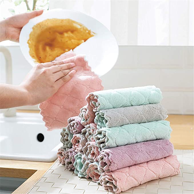 Photo 1 of 2PC LOT
15pc Super Absorbent Microfiber Kitchen Dish Cloth High-Efficiency Tableware Household Cleaning Towel Kitchen Tools Gadgets

Ouddy Set of 4 Farmhouse Buffalo Plaid Pillow Covers, Christmas Pillow Covers 18x18 Outdoor Halloween Throw Pillows Covers