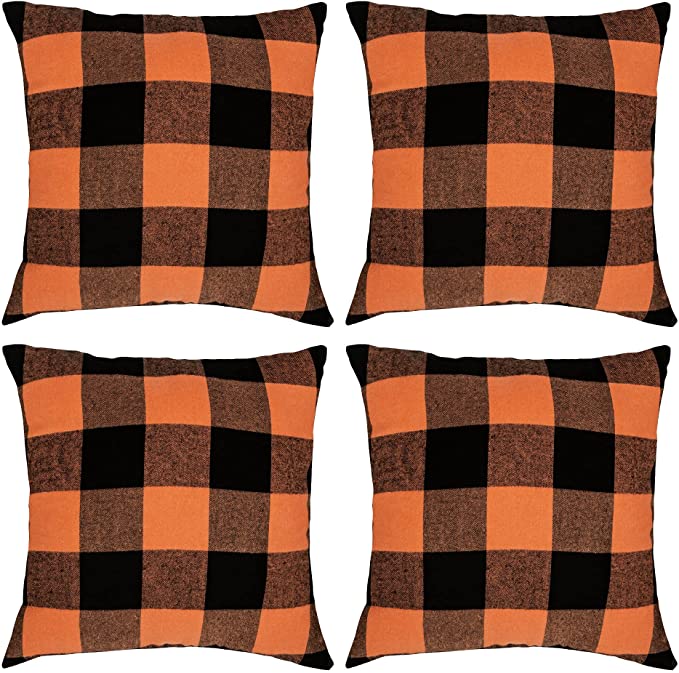 Photo 2 of 2PC LOT
15pc Super Absorbent Microfiber Kitchen Dish Cloth High-Efficiency Tableware Household Cleaning Towel Kitchen Tools Gadgets

Ouddy Set of 4 Farmhouse Buffalo Plaid Pillow Covers, Christmas Pillow Covers 18x18 Outdoor Halloween Throw Pillows Covers