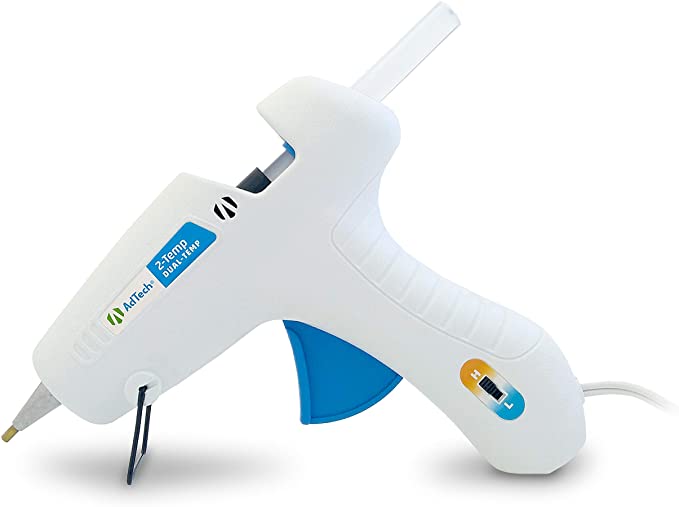 Photo 1 of AdTech 0453 2-Temp Dual Temperature Hot Glue Gun Full Size, White