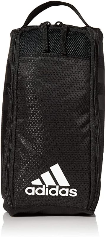 Photo 1 of adidas Unisex Stadium II Team Shoe Bag, Black, ONE SIZE