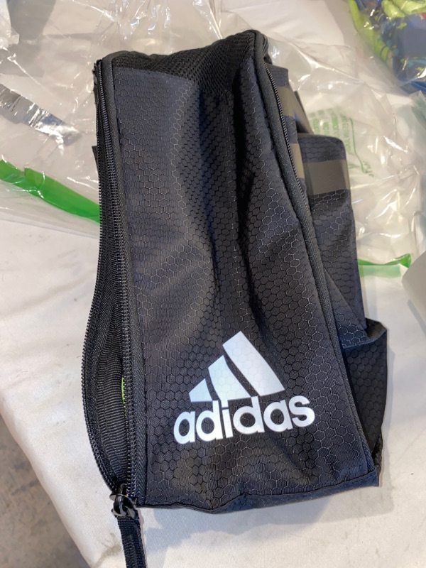 Photo 2 of adidas Unisex Stadium II Team Shoe Bag, Black, ONE SIZE