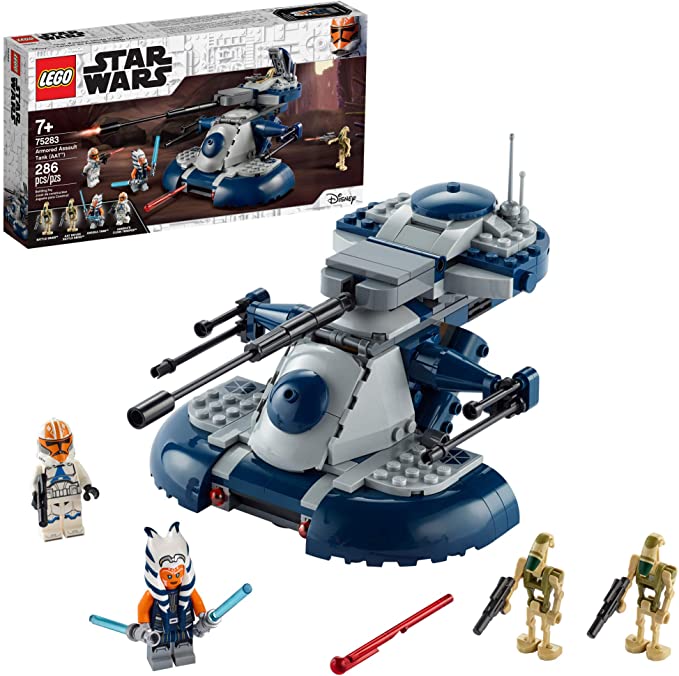 Photo 1 of LEGO Star Wars: The Clone Wars Armored Assault Tank (AAT) 75283 Building Kit, Awesome Construction Toy for Kids with Ahsoka Tano Plus Battle Droid Action Figures (286 Pieces)