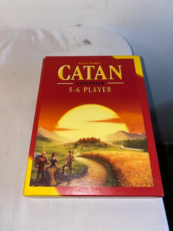 Photo 2 of Catan Board Game (Base Game) | Family Board Game | Board Game for Adults and Family | Adventure Board Game | Ages 10+ | for 3 to 4 Players | Average Playtime 60 Minutes | Made by Catan Studio