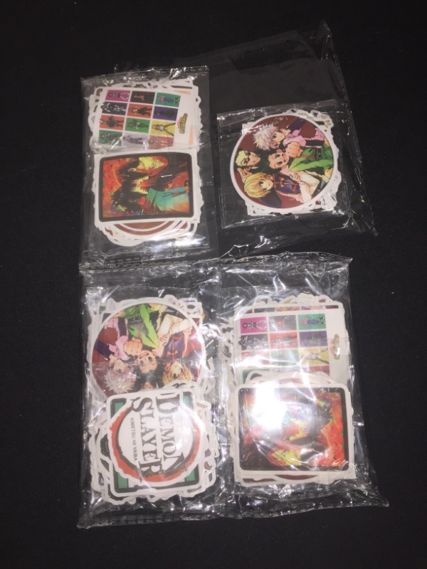 Photo 1 of DEMON SLAYER ANIME STICKERS 7PK